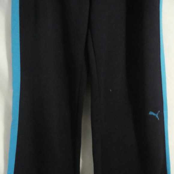 PUMA | medium | Navy joggers with blue, navy and white stripes | drawstring - Picture 4 of 16